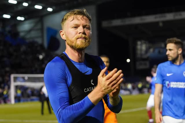 Aiden O'Brien has scored five goals in 16 appearances since joining Pompey on January deadline day. Picture: Jason Brown/ProSportsImages