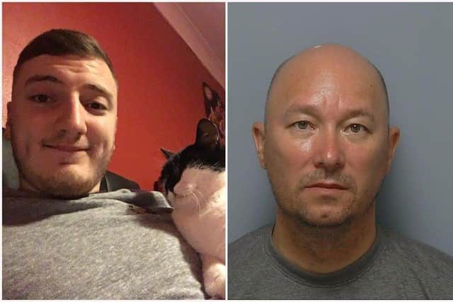 Jack Burgess, left, and Lucian-Sorin Todor Pictures: Hampshire Constabulary