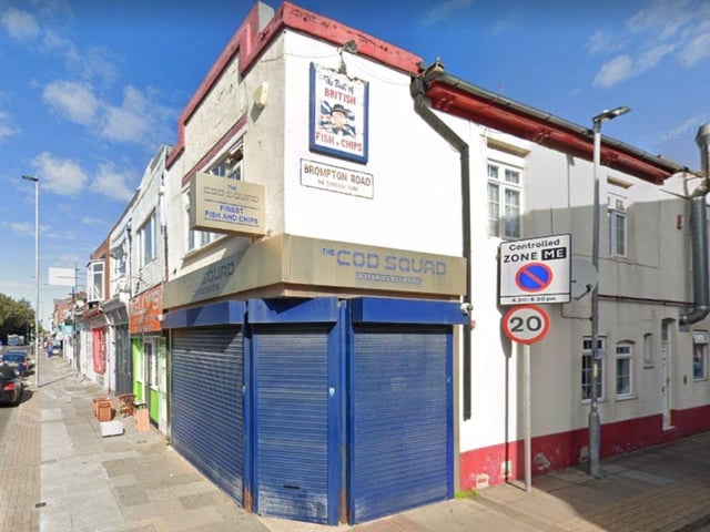 The Cod Squad at 39 Highland Road, Southsea was given a four-out-of-five rating after a Food Standard's Agency inspection on June 20.