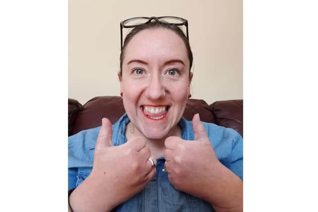 Caroline Setford, manager at Bedhampton Community Centre, has been teaching short online videos of British Sign Language to entertain people in self-isolation