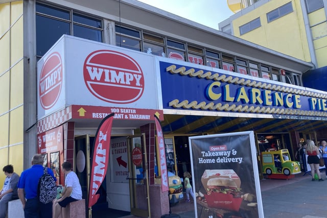 Before McDonald's there was Wimpy. And if you've ever been down to the seafront, you might have spotted the still open Wimpy at Clarence Pier.