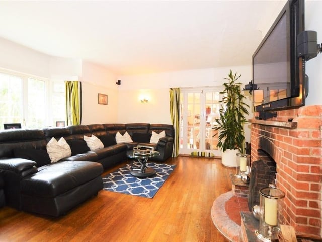 The four bedroom home is on the market for £2,500,000.