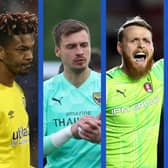 From left: Jamal Blackman, Will Stevens, Viktor Johansson, Lee Burge