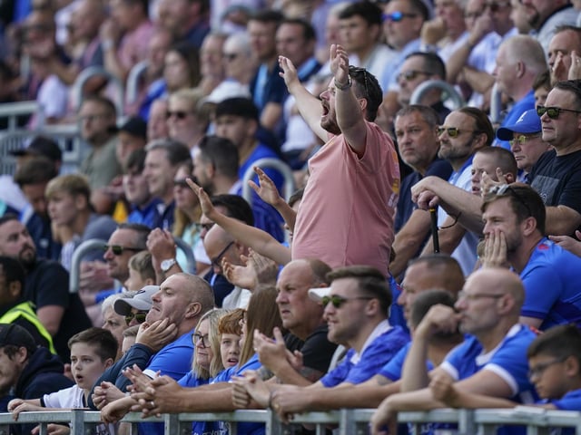 Fratton Park welcomed 20,293 fans through the turnstiles for Saturday's draw with Luton.