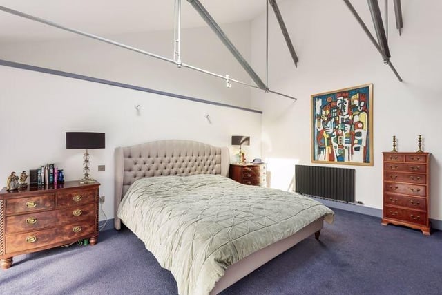 This two-bedroom detached house, situated in a Grade II listed building, is on the market at a guide price of £1,250,000. It is listed by Taylor Hill & Bond, Titchfield.