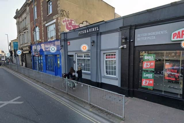 Pitch and Vinyl in London Road, North End