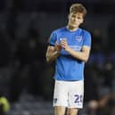 Sean Raggett was the choice of Gaffer For A Day Mark Harvey as Pompey's man of the match against Harrogate Town. Picture: Jason Brown/ProSportsImages
