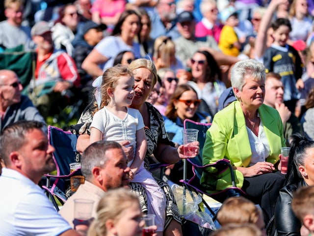 A big crowd turned out for the annual Portsmouth Chilli and Gin Festival.