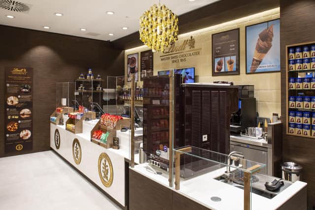 The Lindt Chocolate Shop in Kildare Village, Co.Kildare, which will be similar to the one at Gunwharf Quays. Picture by Paul Sherwood