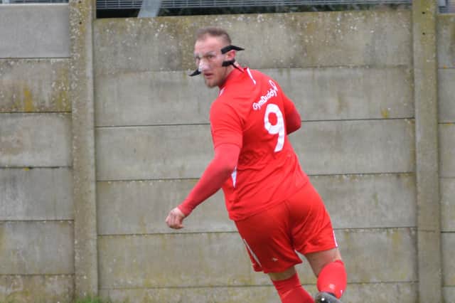 Connor Duffin struck twice in Horndean's win at Brockenhurst Picture: Martyn White