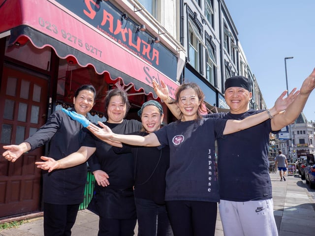 Sakura is a very popular restaurant in the city as it dishes up wonderfully delicious Japanese food. 

Pictured: Staff, Rachael Khoo, Lisa Lee, Stephente Yuen, Annie Ong and Chin Lee  


Picture: Habibur Rahman