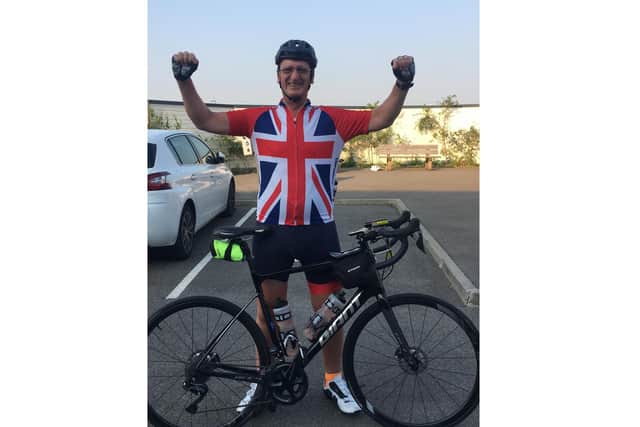 Sean Whelan from Whiteley will be cycling from London to Paris to raise money for homelessness charity Society of St James