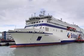 Brittany Ferries newest ship, Galicia.

Picture: Tony Weaver