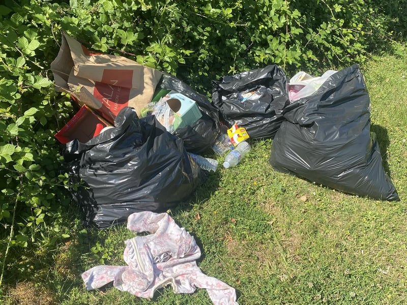 Travellers leave disgusting mess in Waterlooville after week-long stay