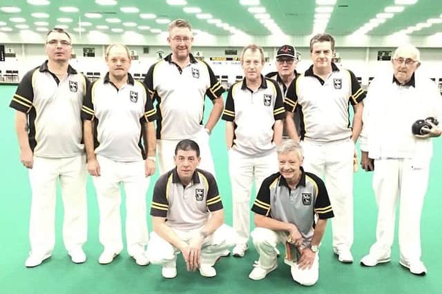 The Priory team who contested the 2020 Palmerston Bowls Cup final against Eastleigh Rail