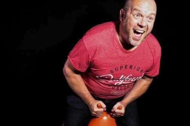 Comedian, James Alderson organises and hosts the Catherington Comedy Festival