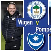 Danny Cowley takes his Pompey team to Wigan today.
