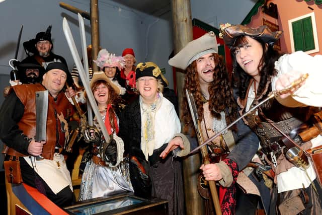 Members of Gosport Steampunk Society. 
Picture: Sarah Standing