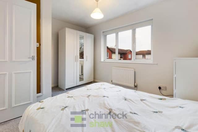 One of the bedrooms