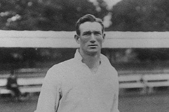 George Brown made 176 in Hampshire's second innings of their miraculous win at Edgbaston in 1922. Picture: Hampshire Cricket