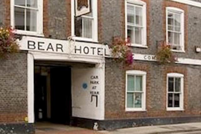 The Bear Hotel, Havant. Records are supposed to show it is where Nelson spent his last night on English soil.