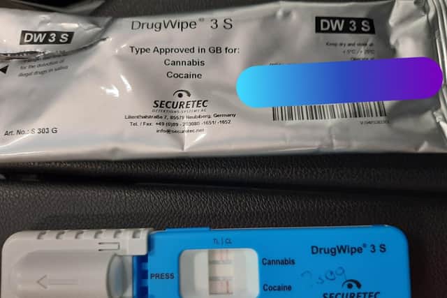 A man from Portsmouth was arrested for taking a child away from its legal guardian, and drug driving. Picture: Hampshire Roads Policing Unit.