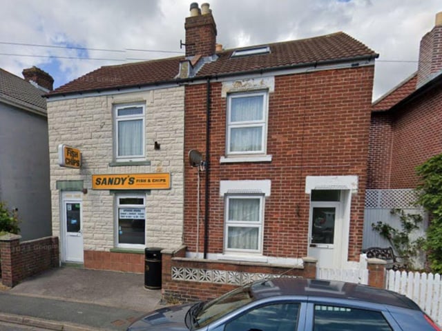 Sandy's at 96 San Diego Road, Gosport was rated five on November 15.