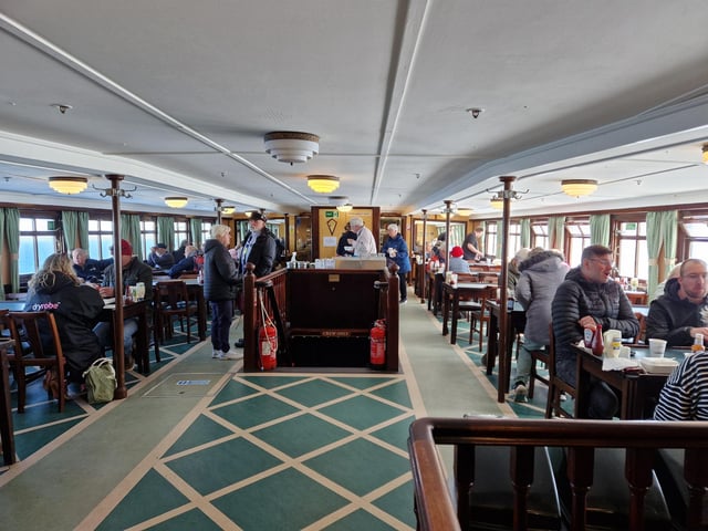 The paddle steamer Waverley sets sail from Shoreham, bound for the Isle of Wight, on September 13, 2024