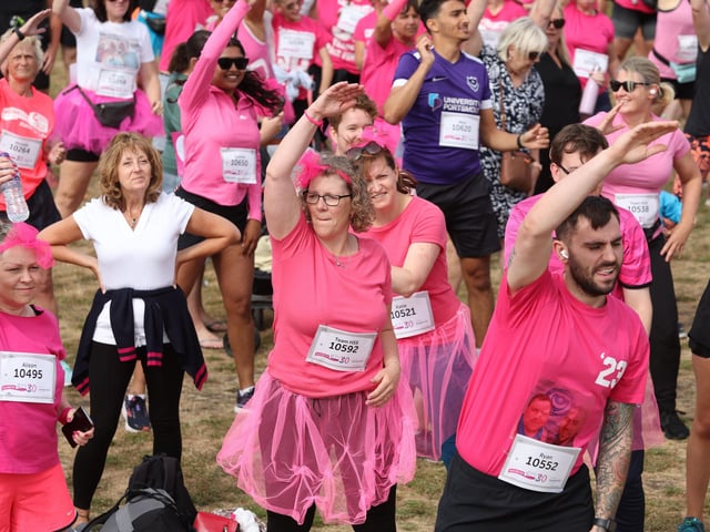 Cancer Research UK Race for Life on Southsea Common.
Picture Stuart Martin (220421-7042)