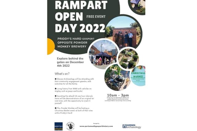 Portsmouth & Gosport History are hosting a free event.