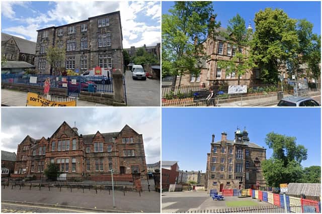 20 schools in Edinburgh that have not been inspected in 10 years or more.