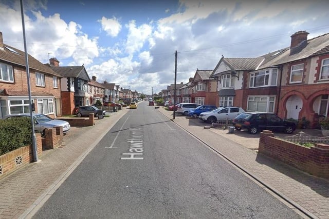 Hawthorn Crescent (Cosham). AI said: 