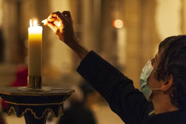 Portsmouth Cathedral will join the National Day of Remembrance on March 23. Picture: Dan Tidbury © Portsmouth Cathedral 2020