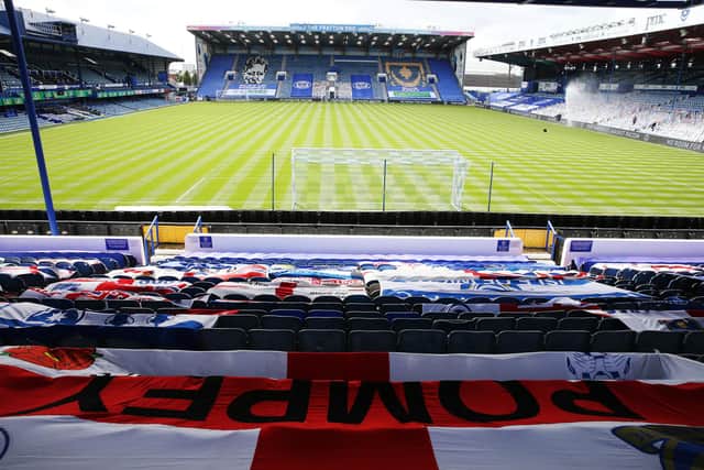 Pompey fans remain locked out of Fratton Park.