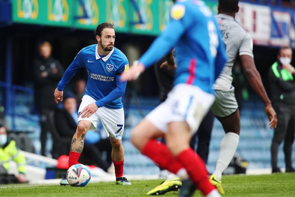 Ryan Williams drops to Pompey's bench for tonight's encounter at Accrington. Picture: Joe Pepler
