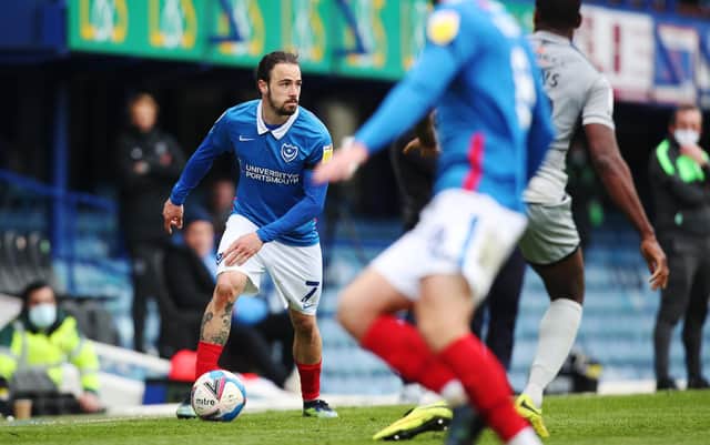 Ryan Williams drops to Pompey's bench for tonight's encounter at Accrington. Picture: Joe Pepler