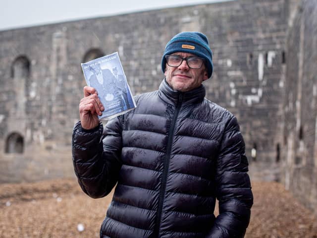 Graham Culton at Hotwalls, Old Portsmouth 
Picture: Habibur Rahman