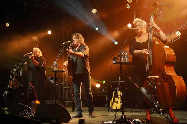 Show of Hands at Wickham Festival, August 2018. Picture: Sarah Standing (180618-1491)