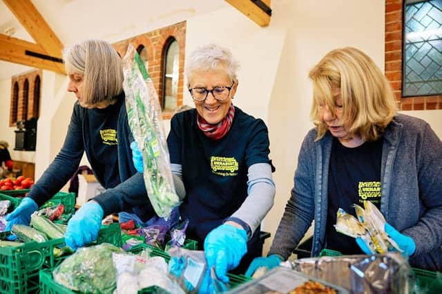 16 Community Food Hubs operate across West Sussex, redistributing surplus edible food to those that need it most.
