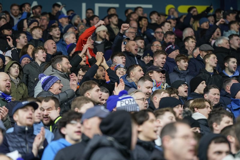 There were nearly 1,500 Pompey fans in party mood as their side picked up a much-needed win on the road at Oxford United.
