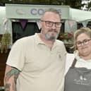 Michelle and Mike Munns of Mimi Makes from Fareham, have now taken over the pitch at West Walk, Wickham.

Picture: Sarah Standing (130723-6444)