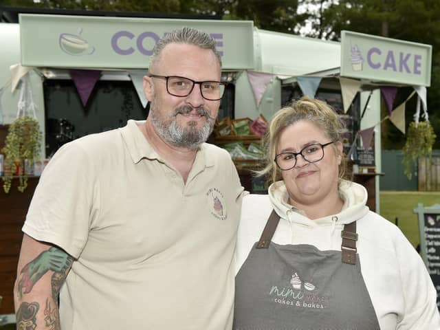 Michelle and Mike Munns of Mimi Makes from Fareham, have now taken over the pitch at West Walk, Wickham.Picture: Sarah Standing (130723-6444)