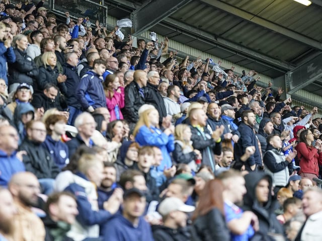 7,813 away fans have accompanied Pompey on the road so far this season