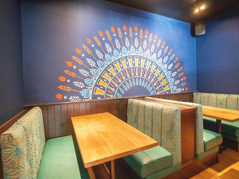 The Indian gastro pub is located in Gunwharf Quays next to The Alchemist.