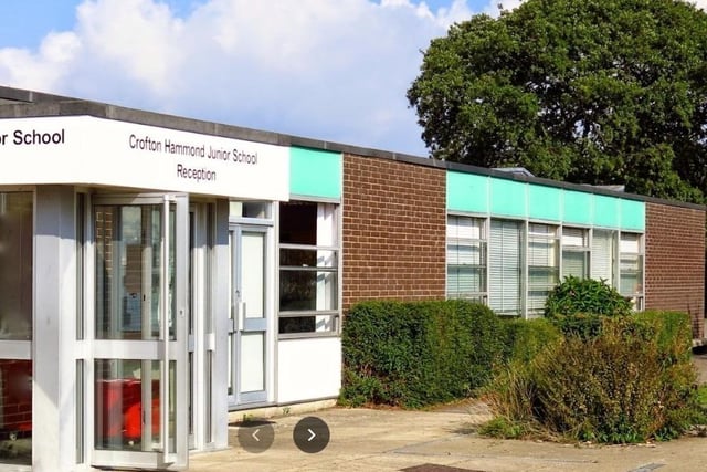 Crofton Hammond Junior School is over capacity by 11 students with 251 pupils enrolled.