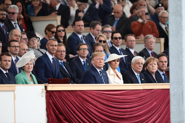 World leaders at the D-Day Commemorations