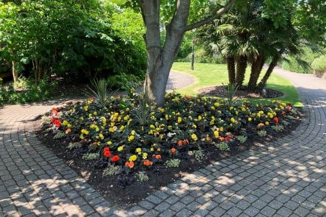 The Sensory Garden in Fareham centre