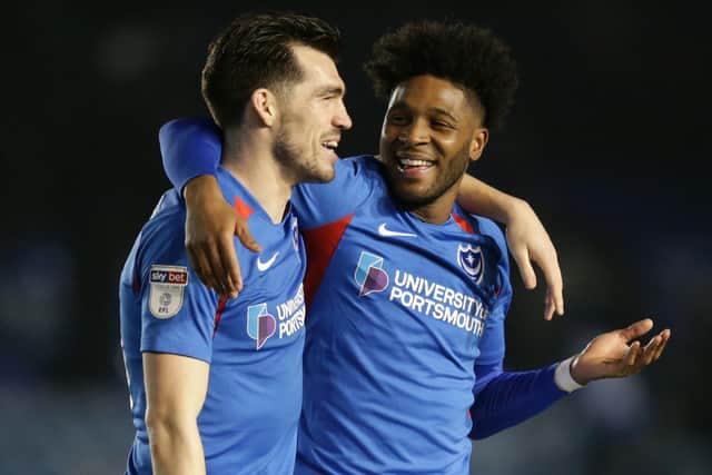 John Marquis and Ellis Harrison. Picture: Robin Jones