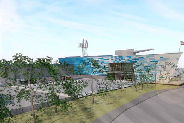 Previous proposal for a ship-themed facility that was refused in 2017