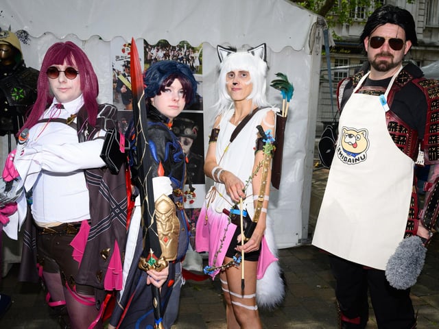 Game and Anime Characters. Picture: Keith Woodland (110521-138)